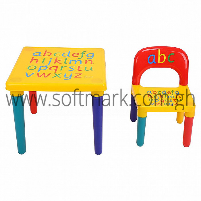 Softmark Kids Detachable Table And Chair Set